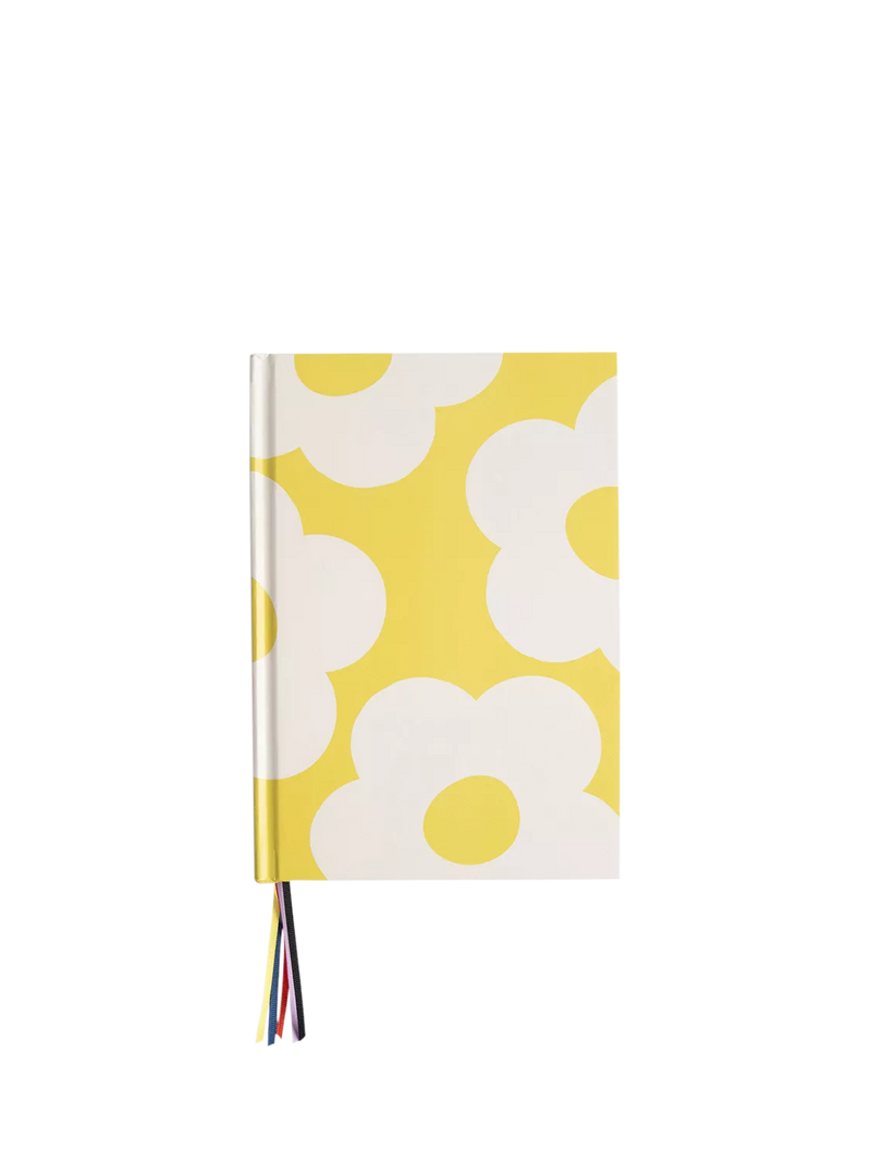 Caroline Gardner flower lined notebook green, imported from the UK