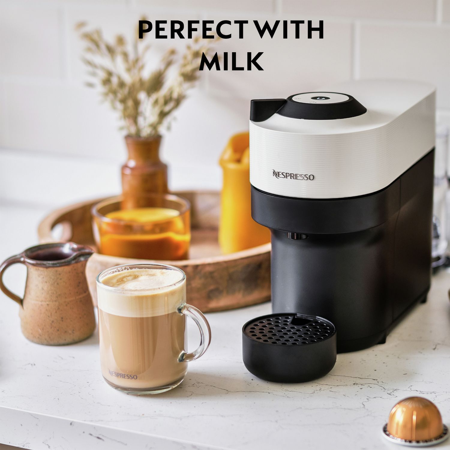 Nespresso Vertuo Pop coffee machine, imported from the UK