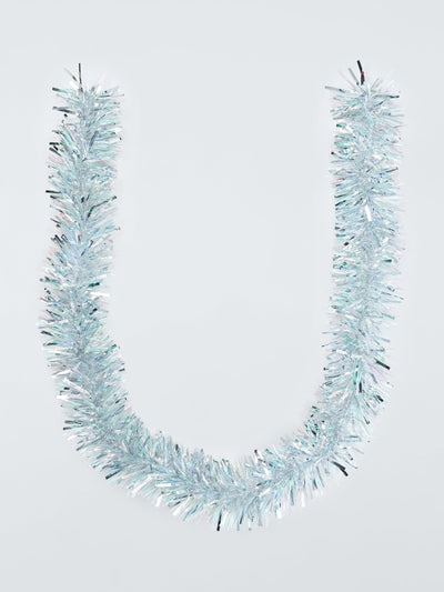 John Lewis Chunky Silber schillernde Weihnachts-Lametta-Dekoration – online bei McGrocer kaufen