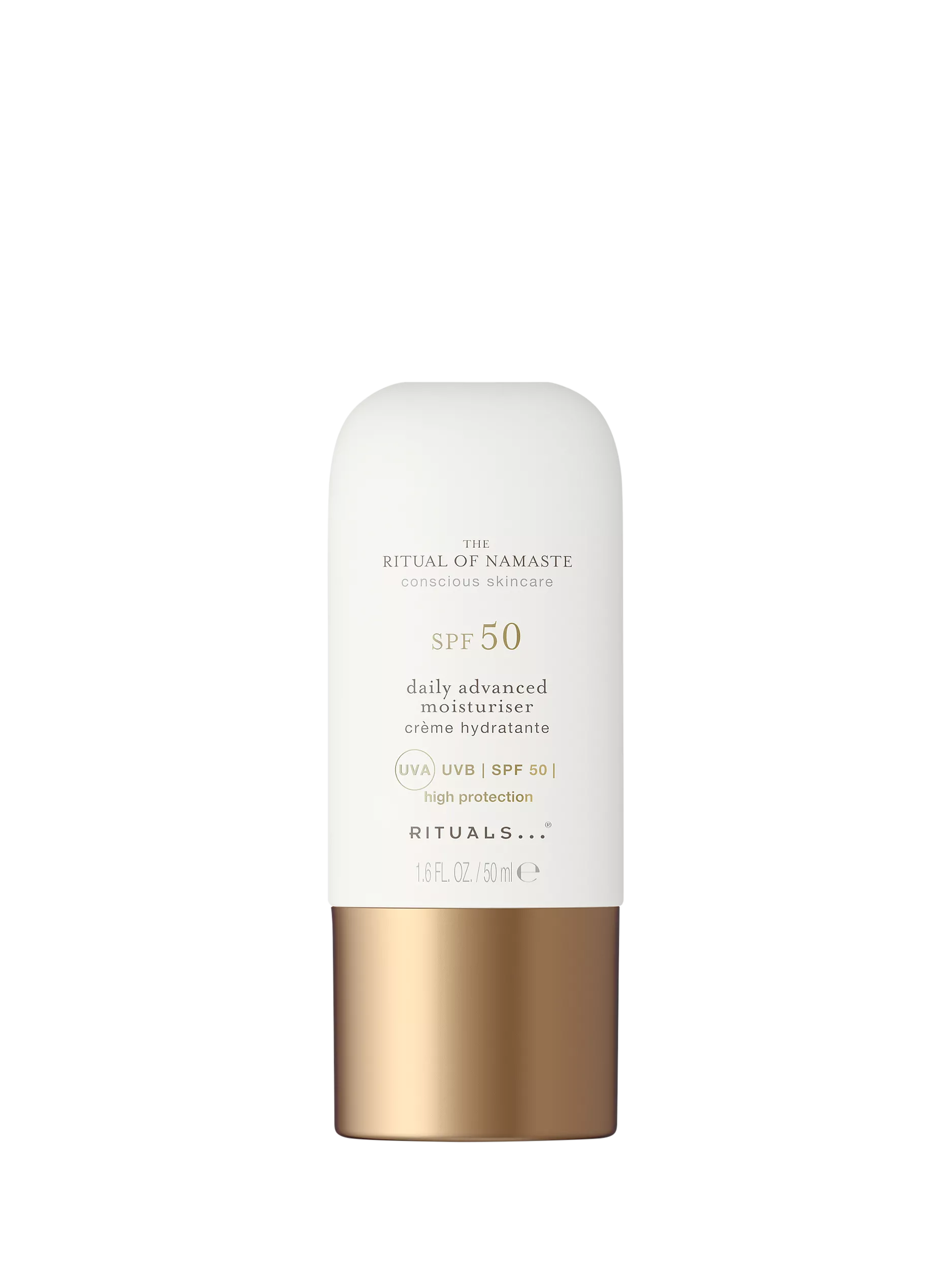 Rituals moisturiser SPF50 50ml, UK version