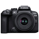 Canon EOS R10 mirrorless camera with 18-45mm IS STM lens - British product