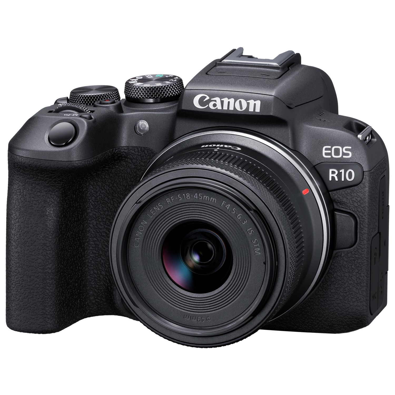 Canon EOS R10 mirrorless camera with 18-45mm IS STM lens - British product