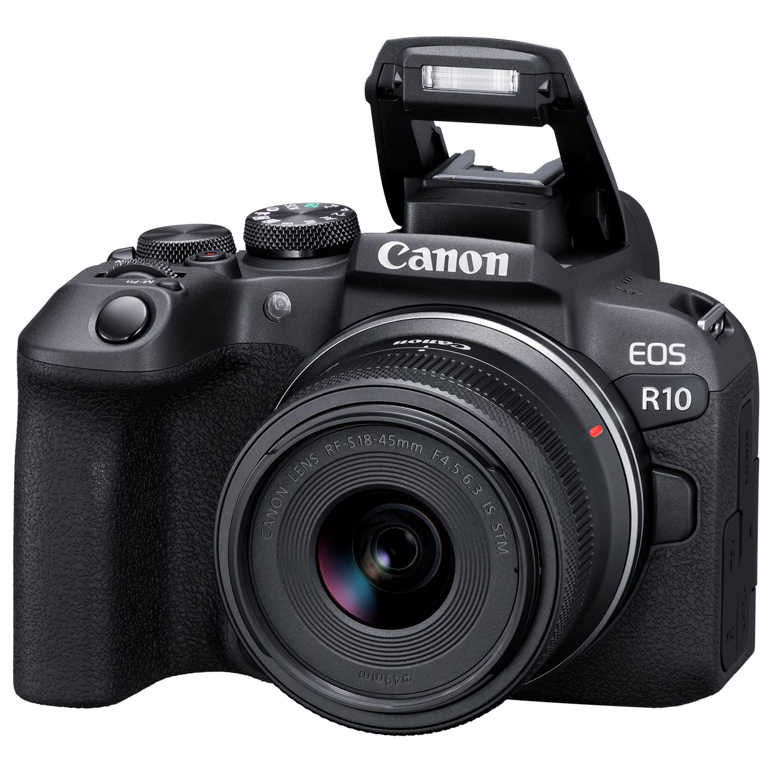 Canon EOS R10 mirrorless camera with 18-45mm IS STM lens - British product