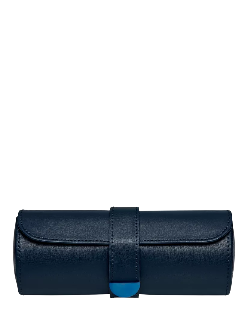 Wolf Earth vegan leather triple watch roll, imported from the UK