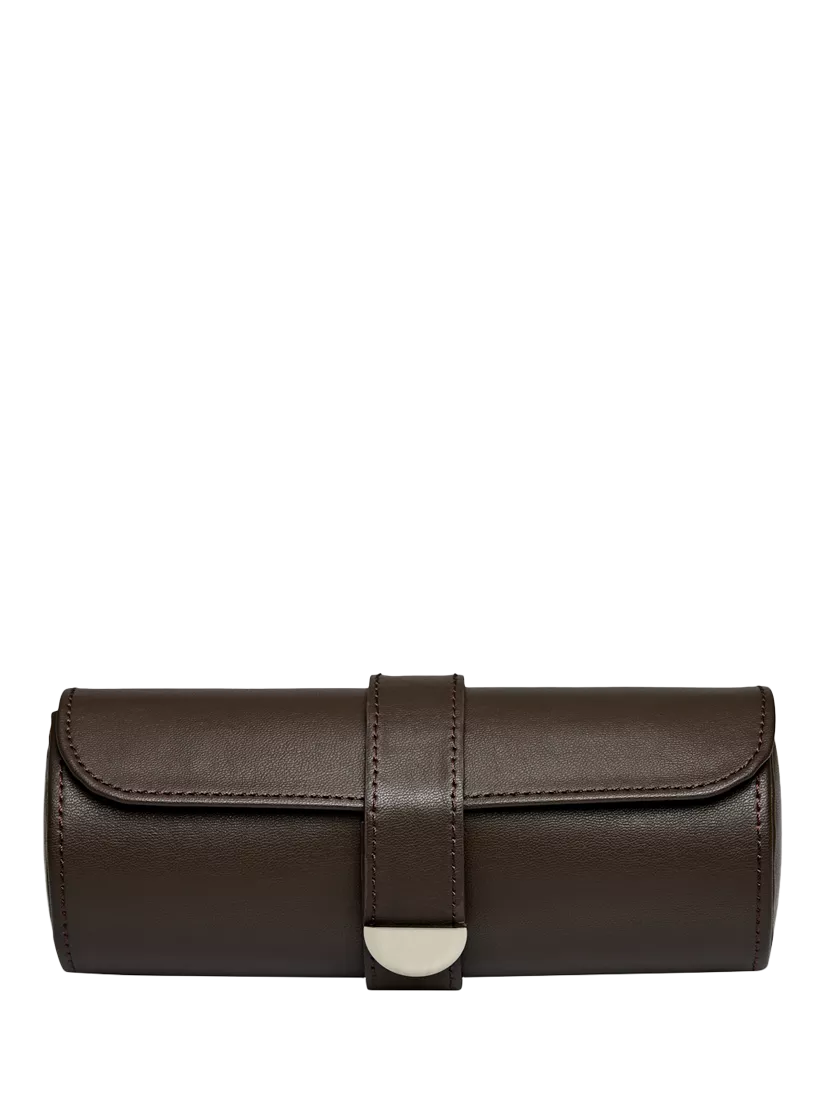 Wolf Earth Vegan Leather Triple Watch Roll