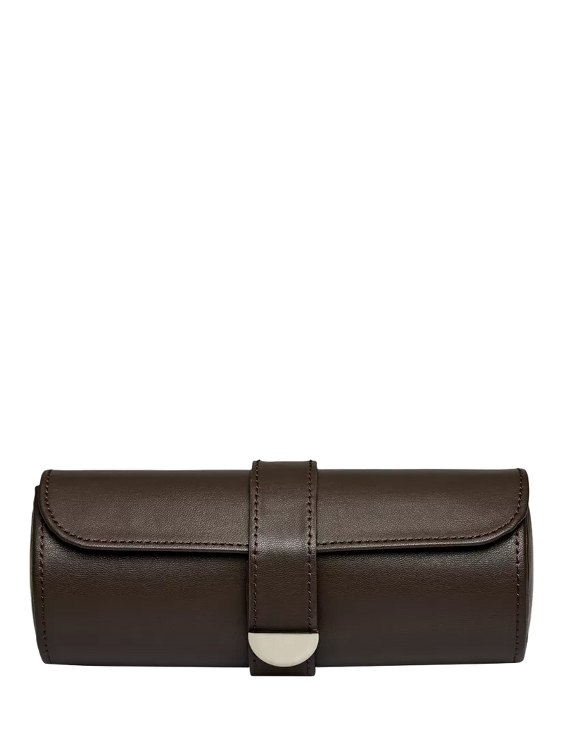 Wolf Earth Vegan Leather Triple Watch Roll