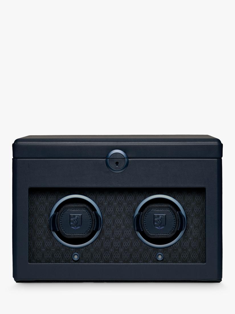 WOLF Earth vegan apple leather 2 module watch winder (British brand)