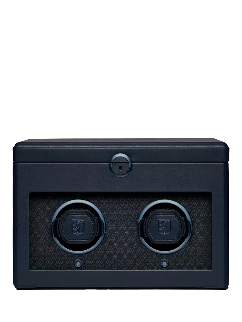 WOLF Earth Vegan Apple Leather 2 Module Watch Winder