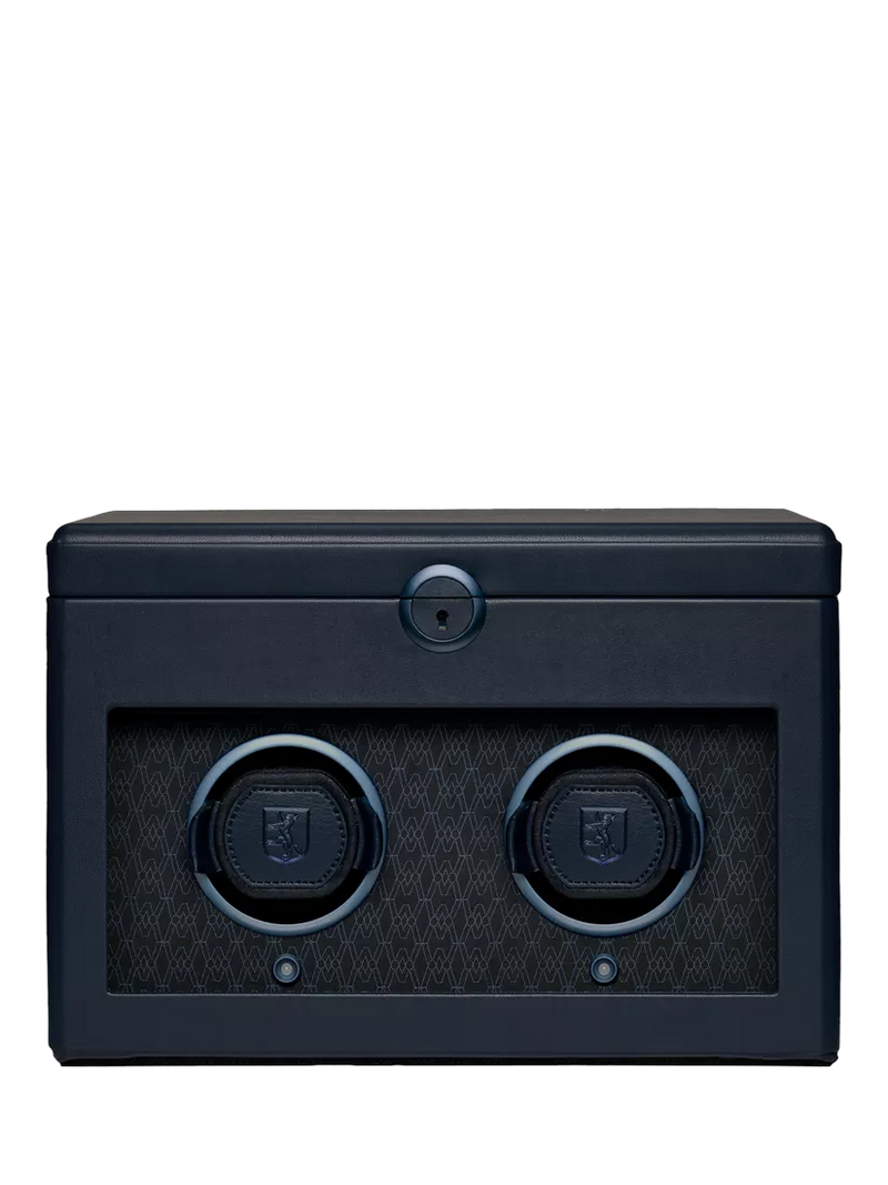 WOLF Earth Vegan Apple Leather 2 Module Watch Winder