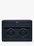 WOLF Earth vegan apple leather 2 module watch winder (British brand)
