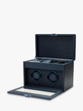 WOLF Earth vegan apple leather 2 module watch winder (British brand)