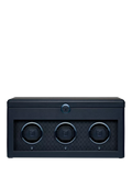 WOLF vegan apple leather 3 module watch winder - British product