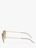 Giorgio Armani square grey gradient sunglasses 54mm, imported from the UK