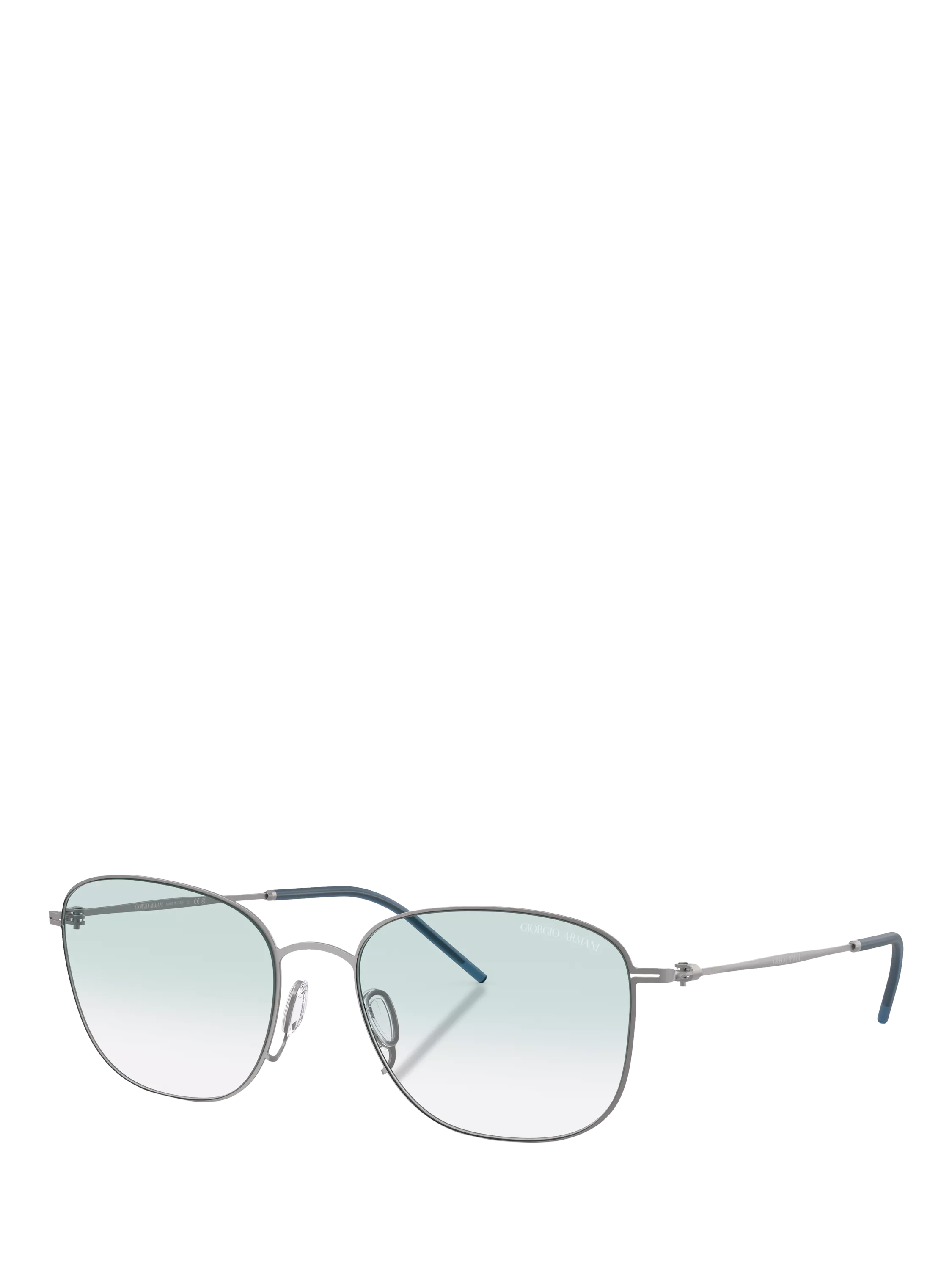 Giorgio Armani square grey gradient sunglasses 54mm, imported from the UK