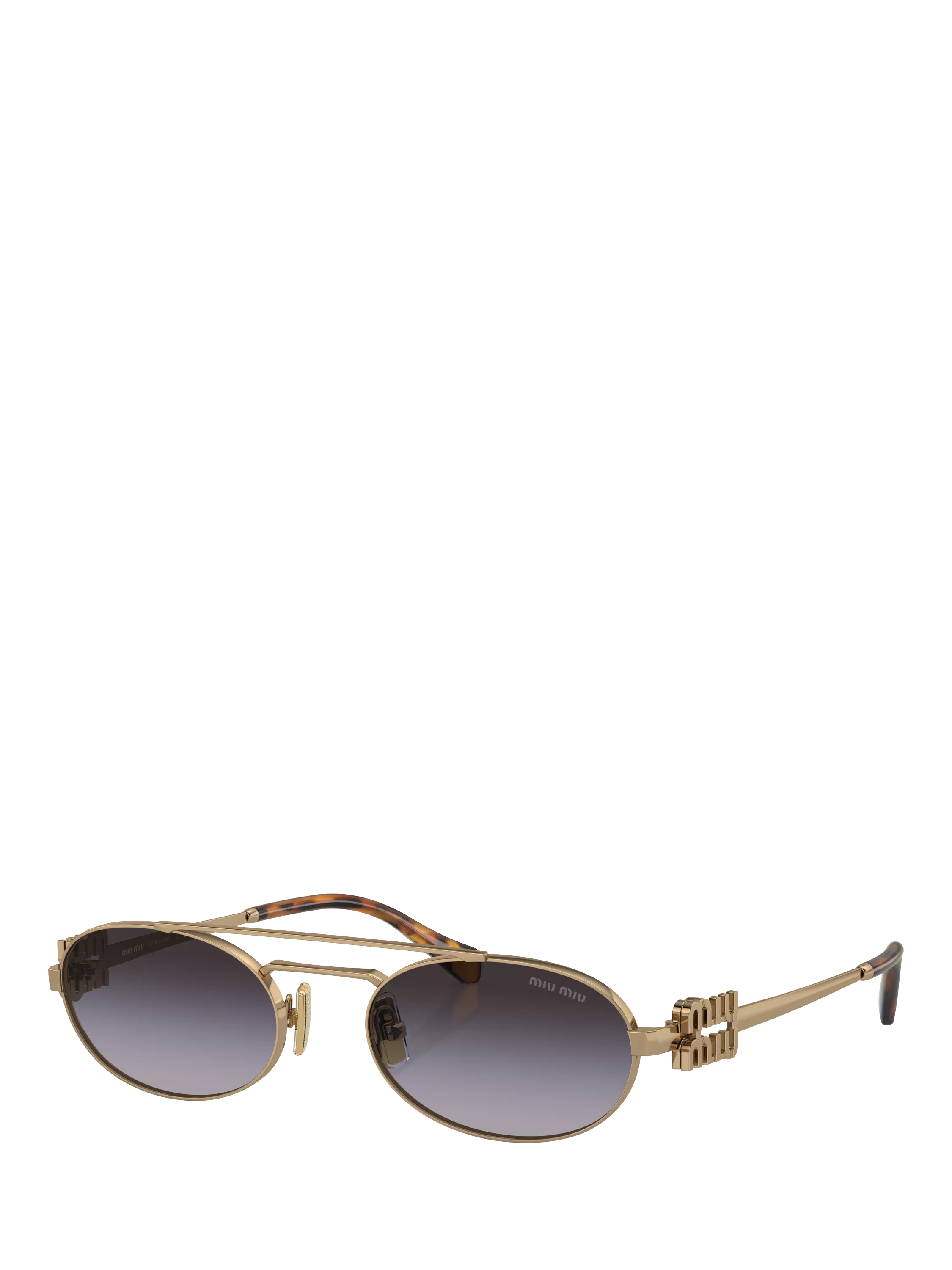 Miu Miu MU54ZS Women's Oval Sunglasses