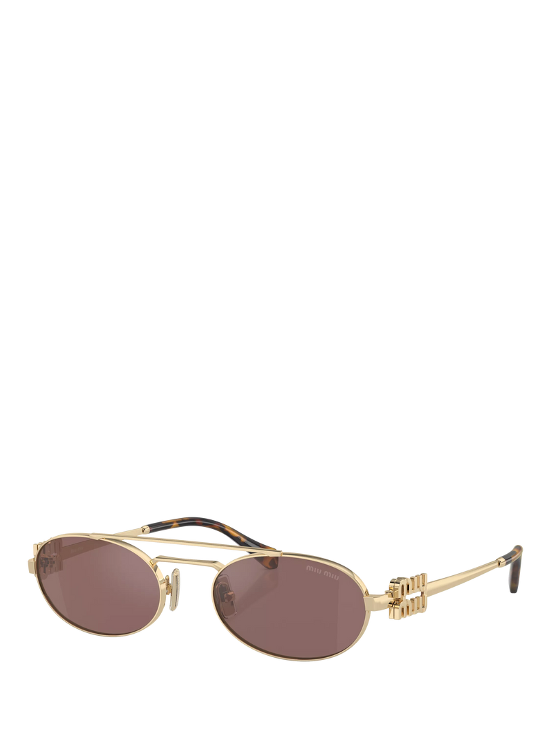 Miu Miu oval sunglasses for women, MU54ZS - British product