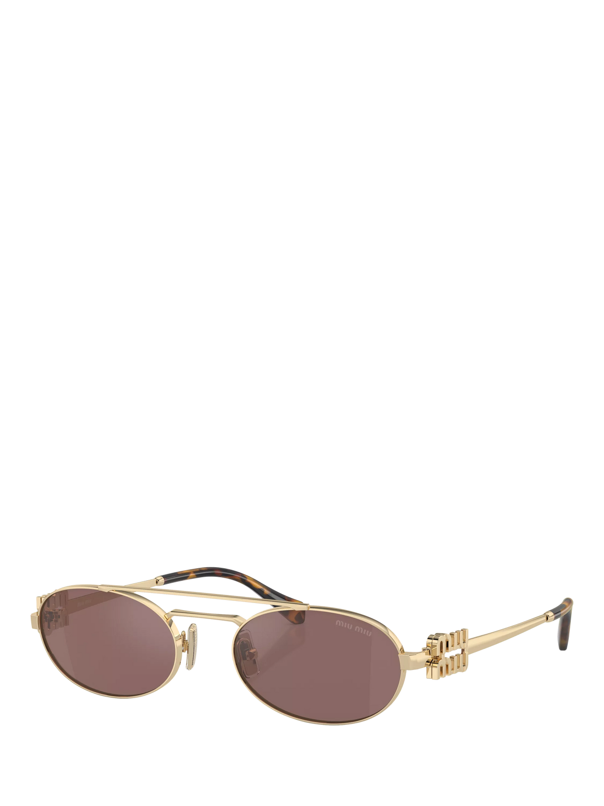 Miu Miu oval sunglasses for women, MU54ZS - British product