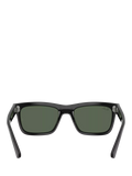 Ray-Ban RJ9196S kids bio-based rectangular sunglasses black (British brand)