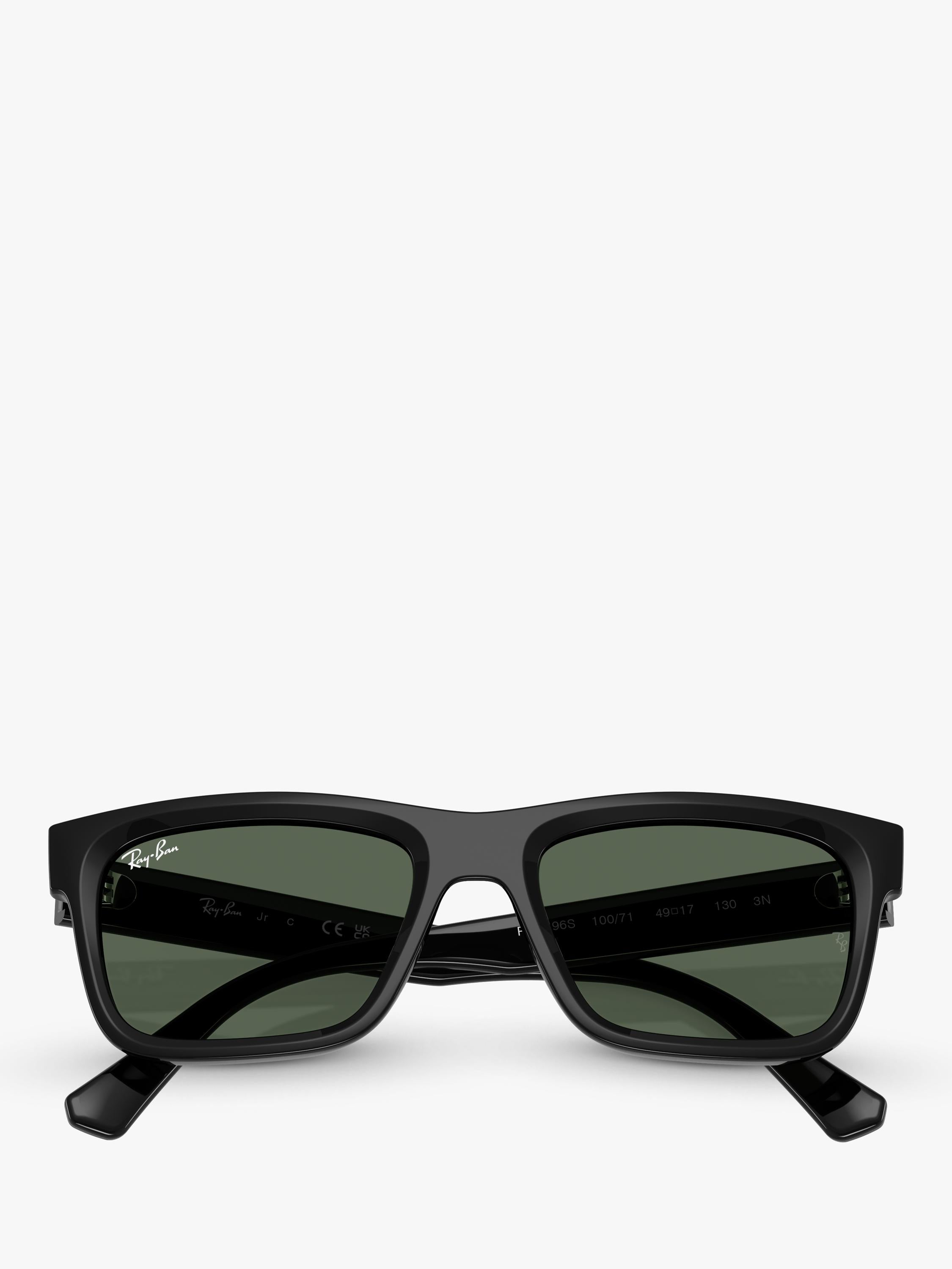 Ray-Ban RJ9196S kids bio-based rectangular sunglasses black (British brand)