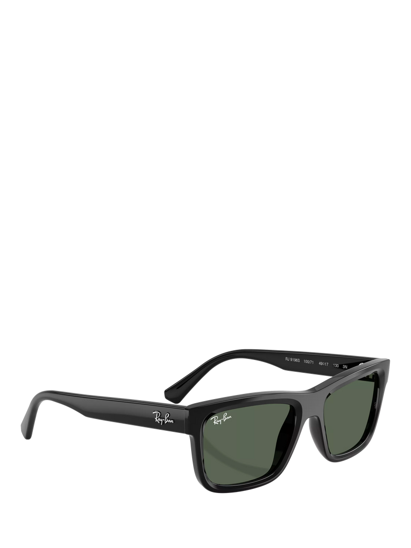 Ray-Ban RJ9196S kids bio-based rectangular sunglasses black (British brand)