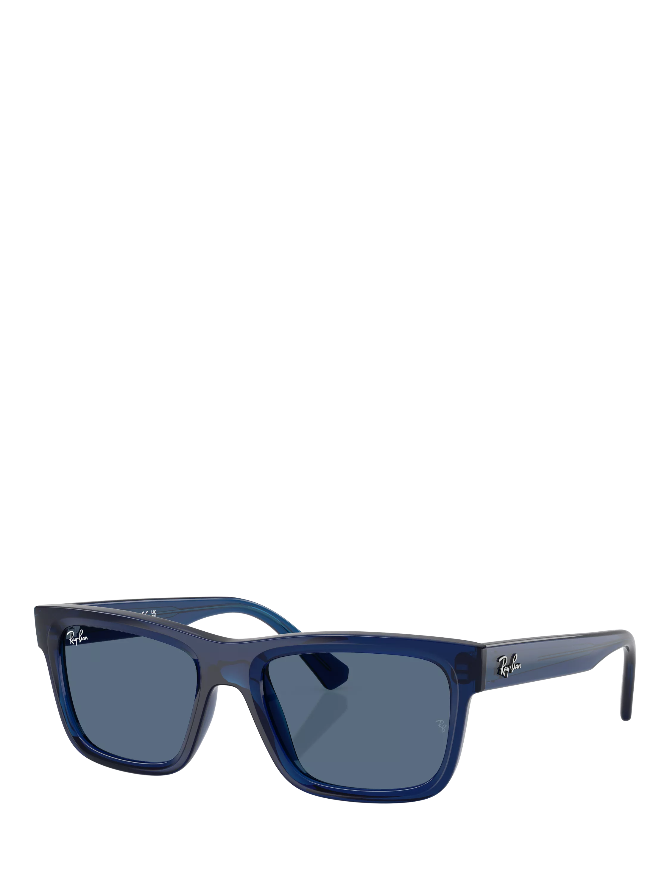 Ray-Ban RJ9196S kids bio-based blue rectangular sunglasses 49mm, UK version