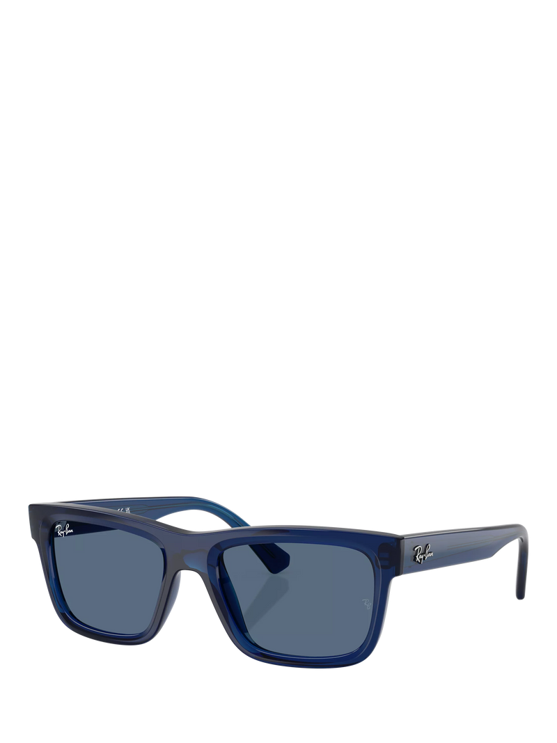 Ray-Ban RJ9196S kids bio-based blue rectangular sunglasses 49mm, UK version