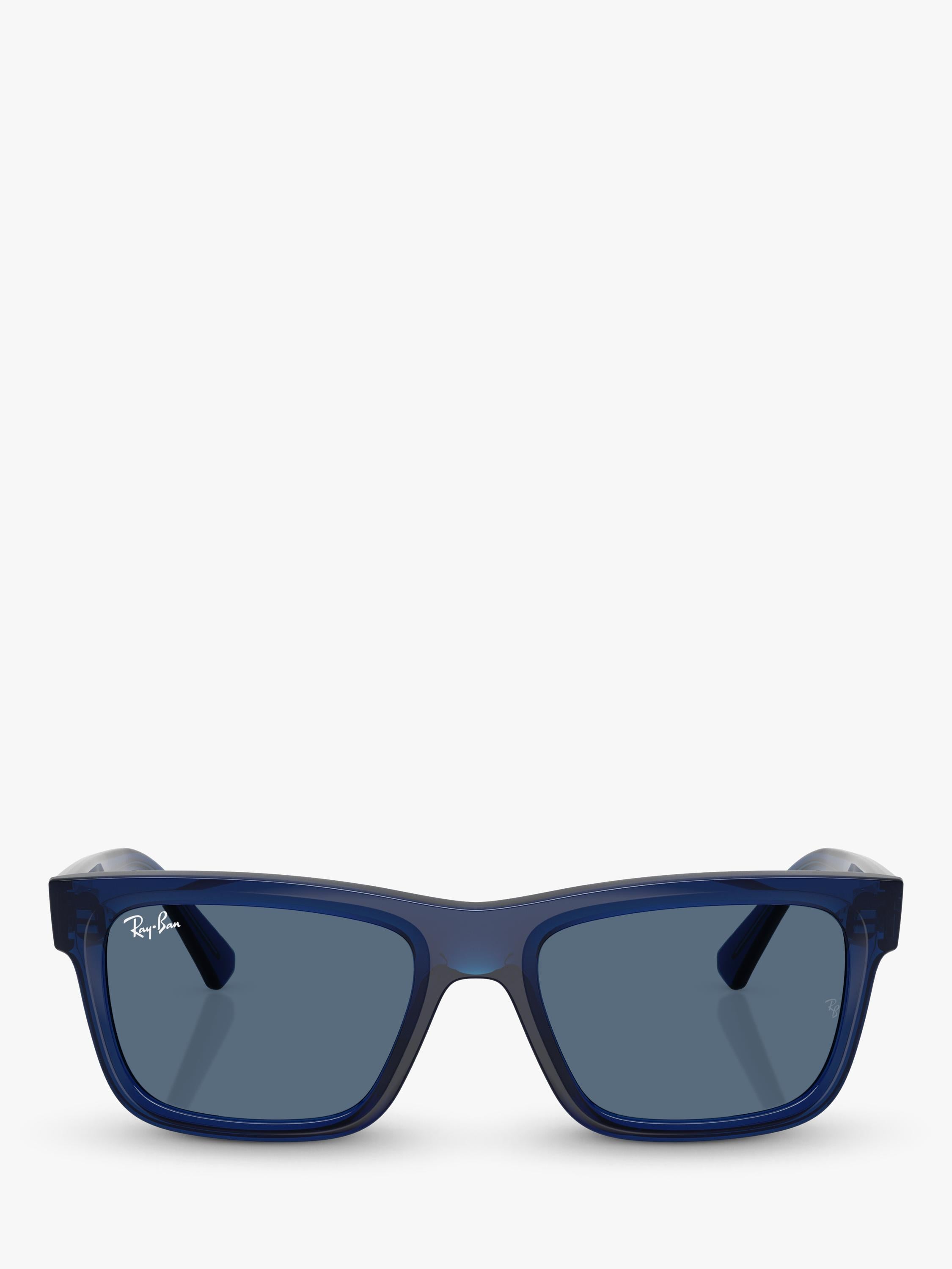 Ray-Ban RJ9196S kids bio-based blue rectangular sunglasses 49mm, UK version
