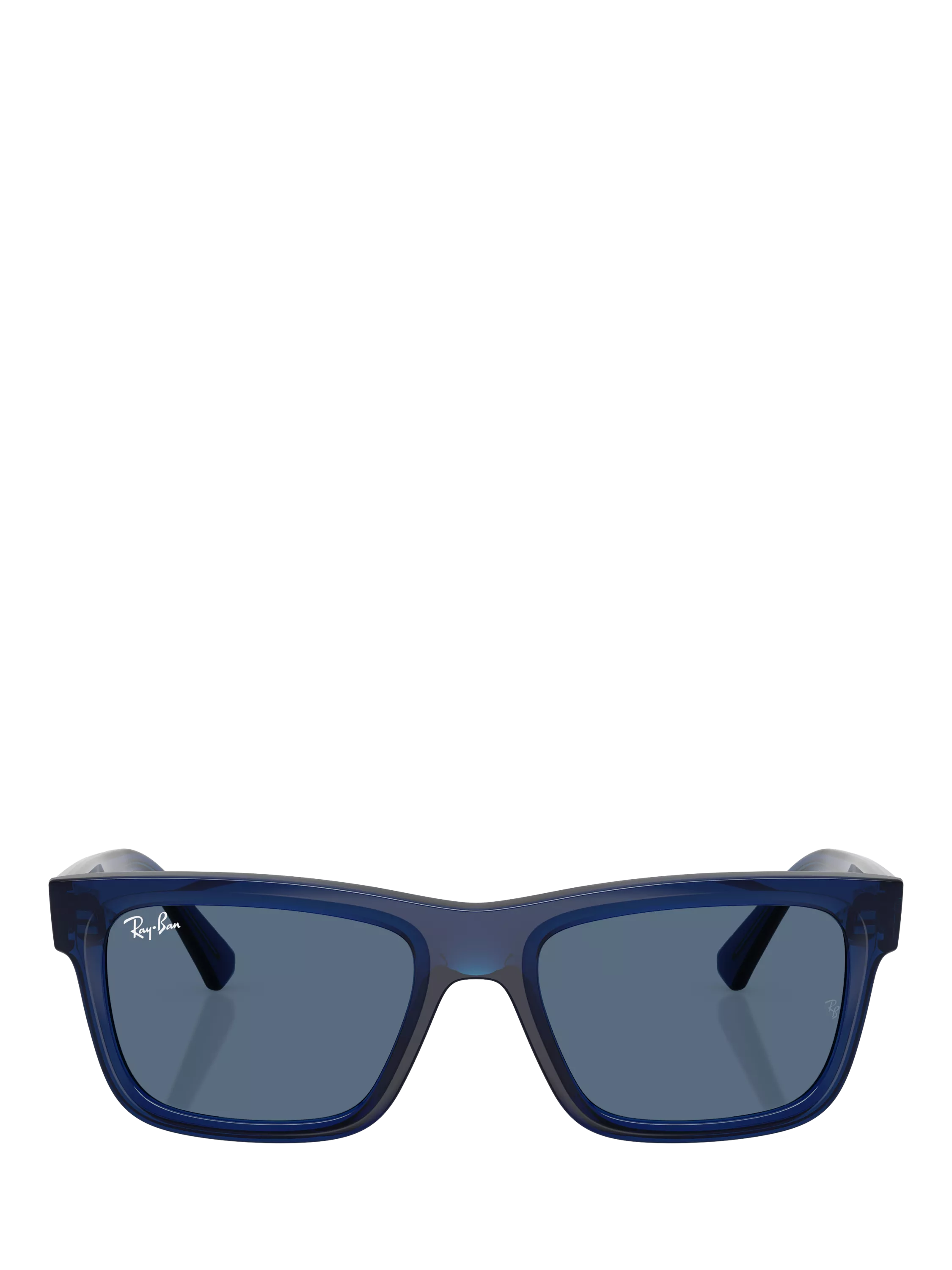 Ray-Ban RJ9196S kids bio-based blue rectangular sunglasses 49mm, UK version