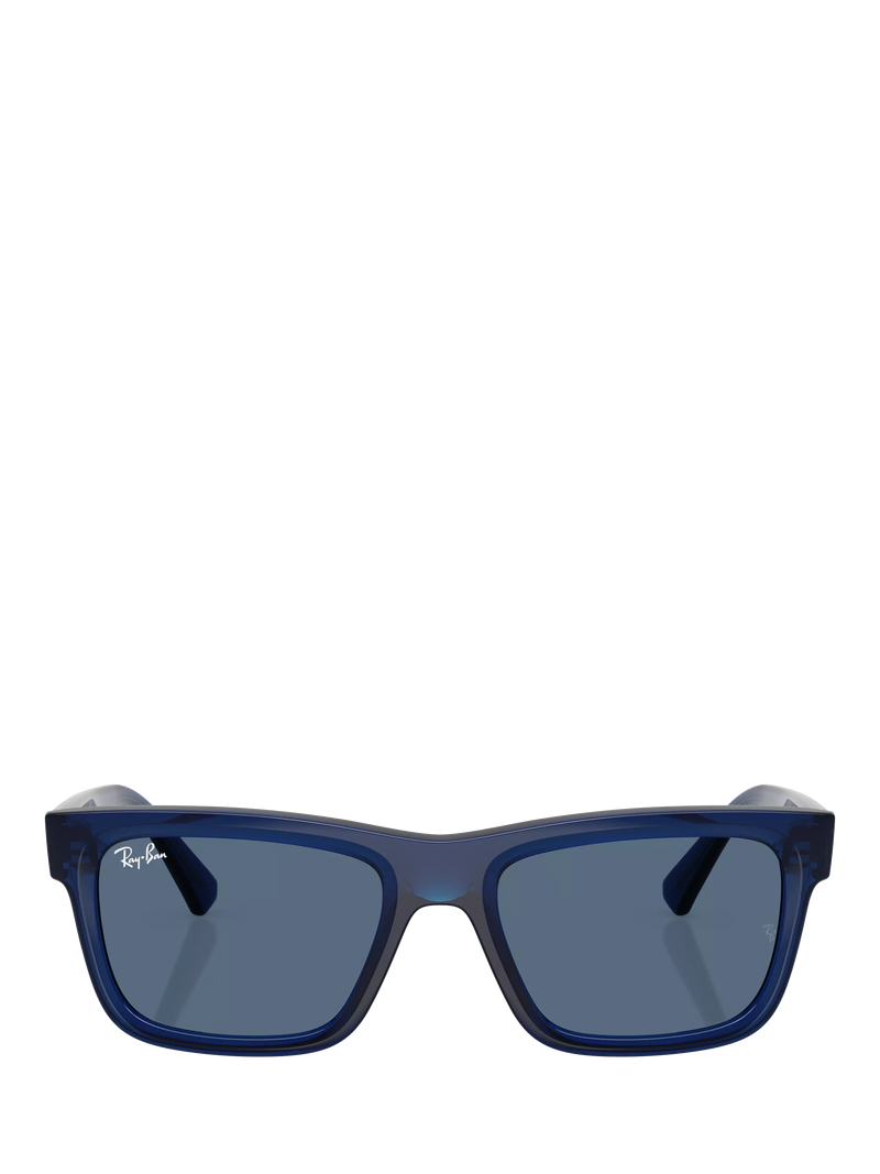 Ray-Ban RJ9196S kids bio-based blue rectangular sunglasses 49mm, UK version