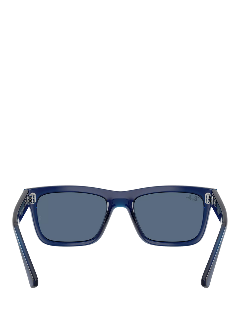 Ray-Ban RJ9196S kids bio-based blue rectangular sunglasses 49mm, UK version