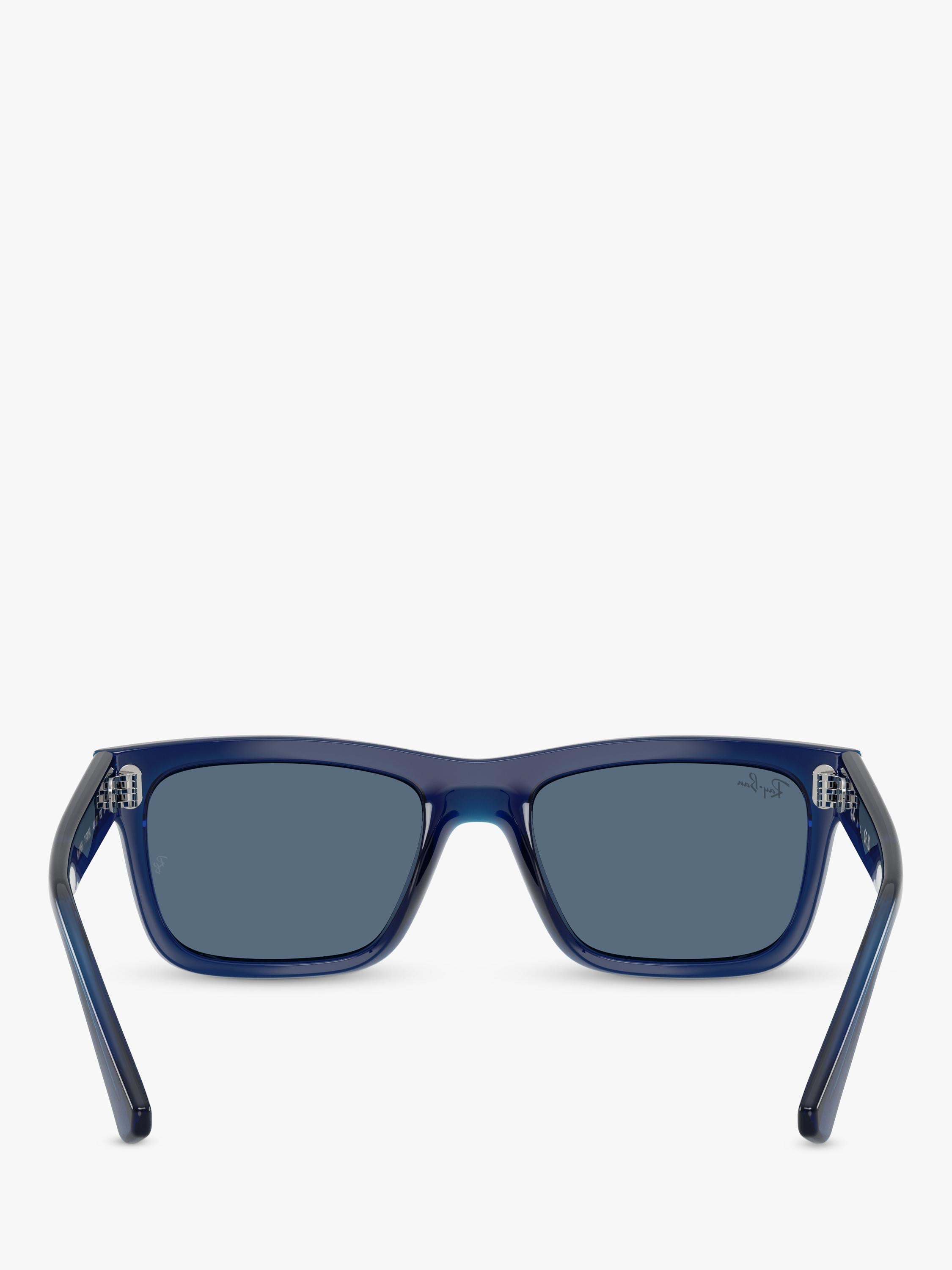 Ray-Ban RJ9196S kids bio-based blue rectangular sunglasses 49mm, UK version