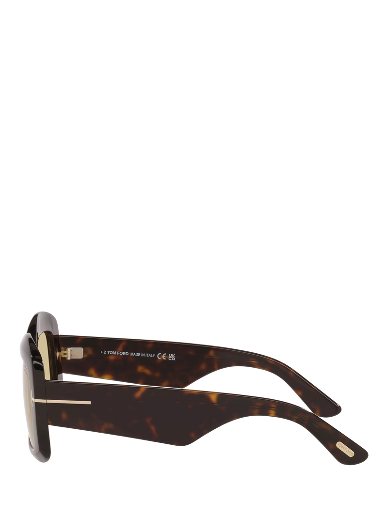 Tom Ford square sunglasses 53mm lens, UK version