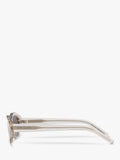Yves Saint Laurent oval sunglasses clear grey frame - British product
