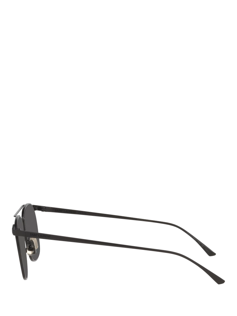 Yves Saint Laurent D-frame sunglasses in black with polyamide lenses - British product