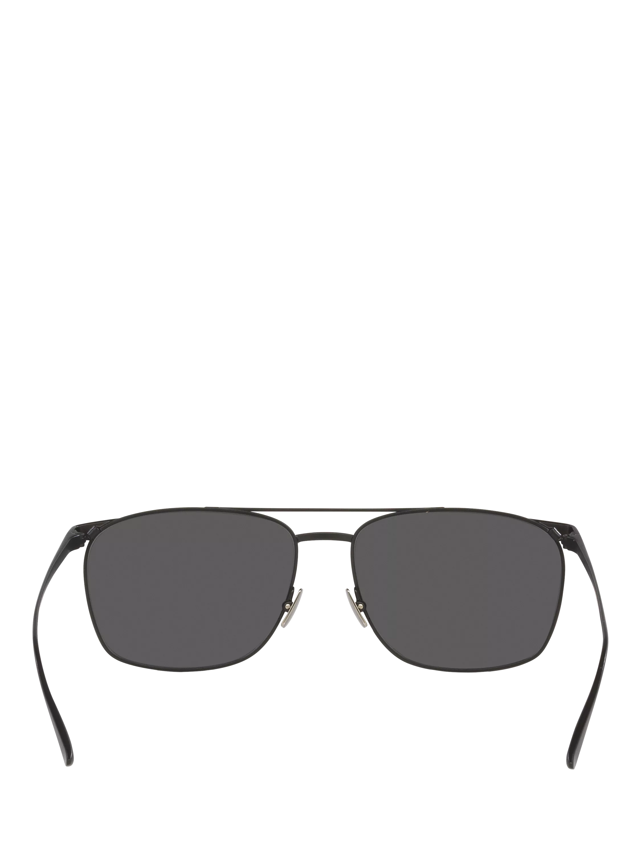 Yves Saint Laurent D-frame sunglasses in black with polyamide lenses - British product