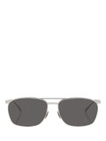 YSL D-Frame sunglasses silver, imported from the UK