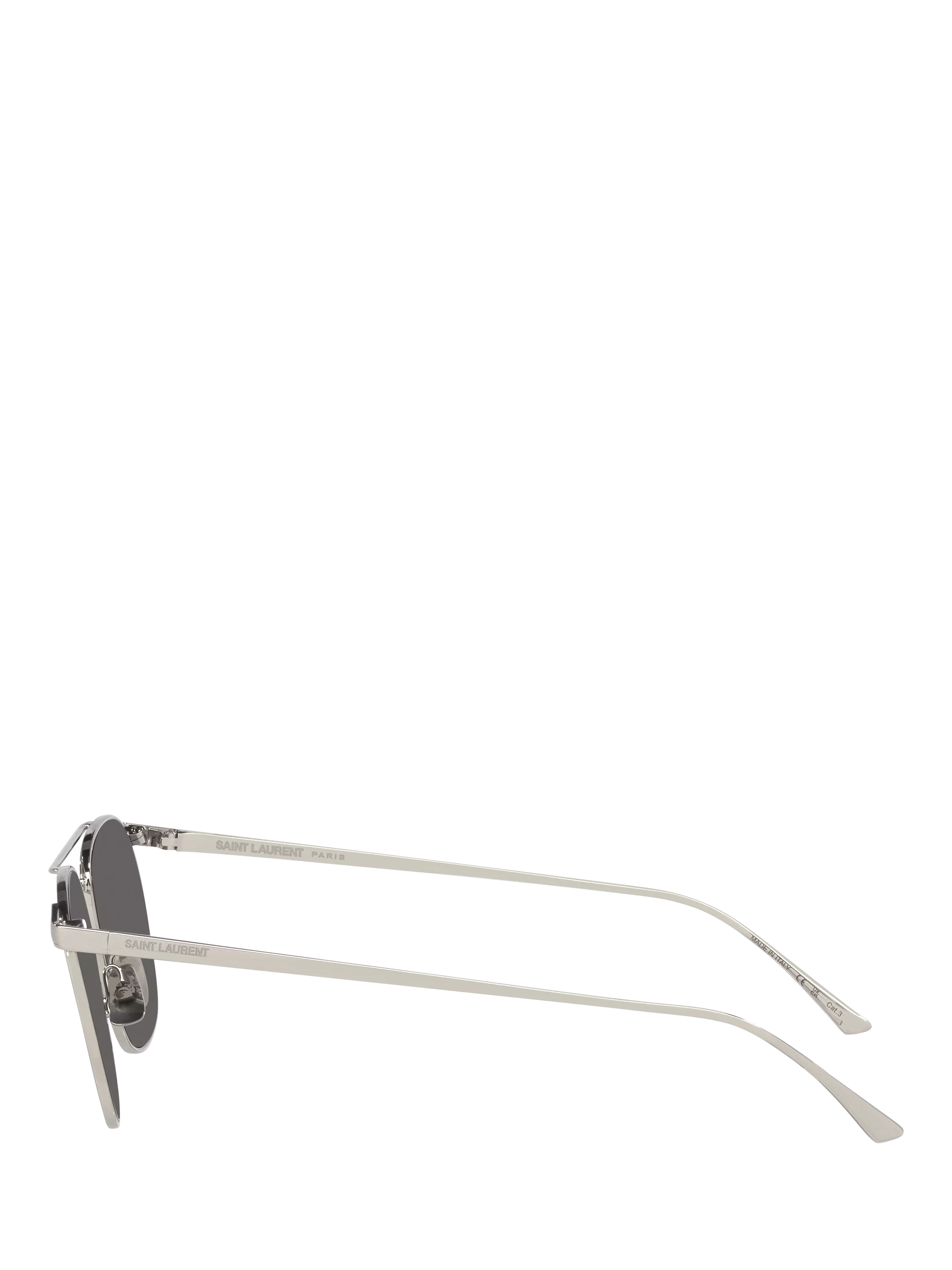 YSL D-Frame sunglasses silver, imported from the UK