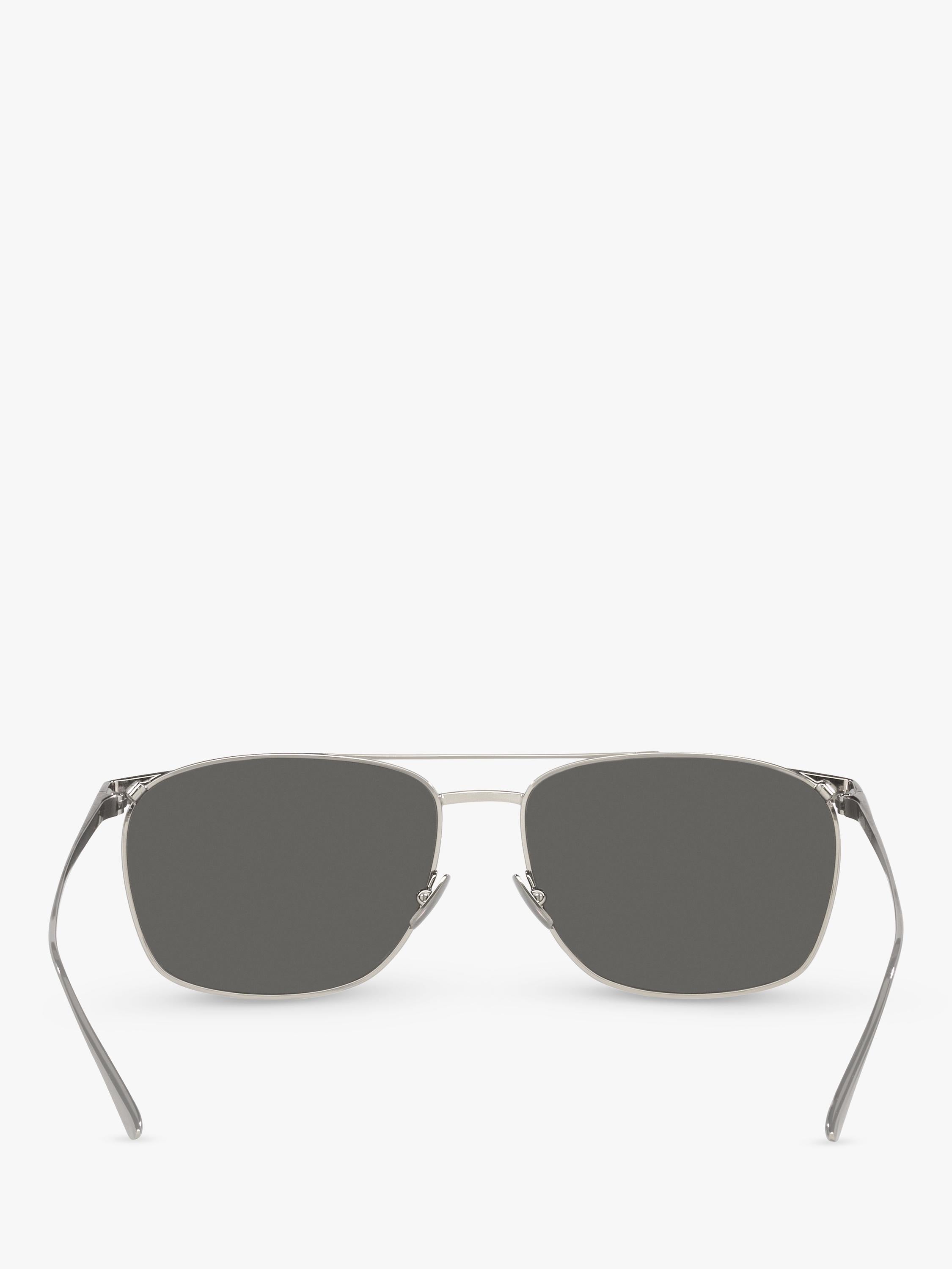 YSL D-Frame sunglasses silver, imported from the UK