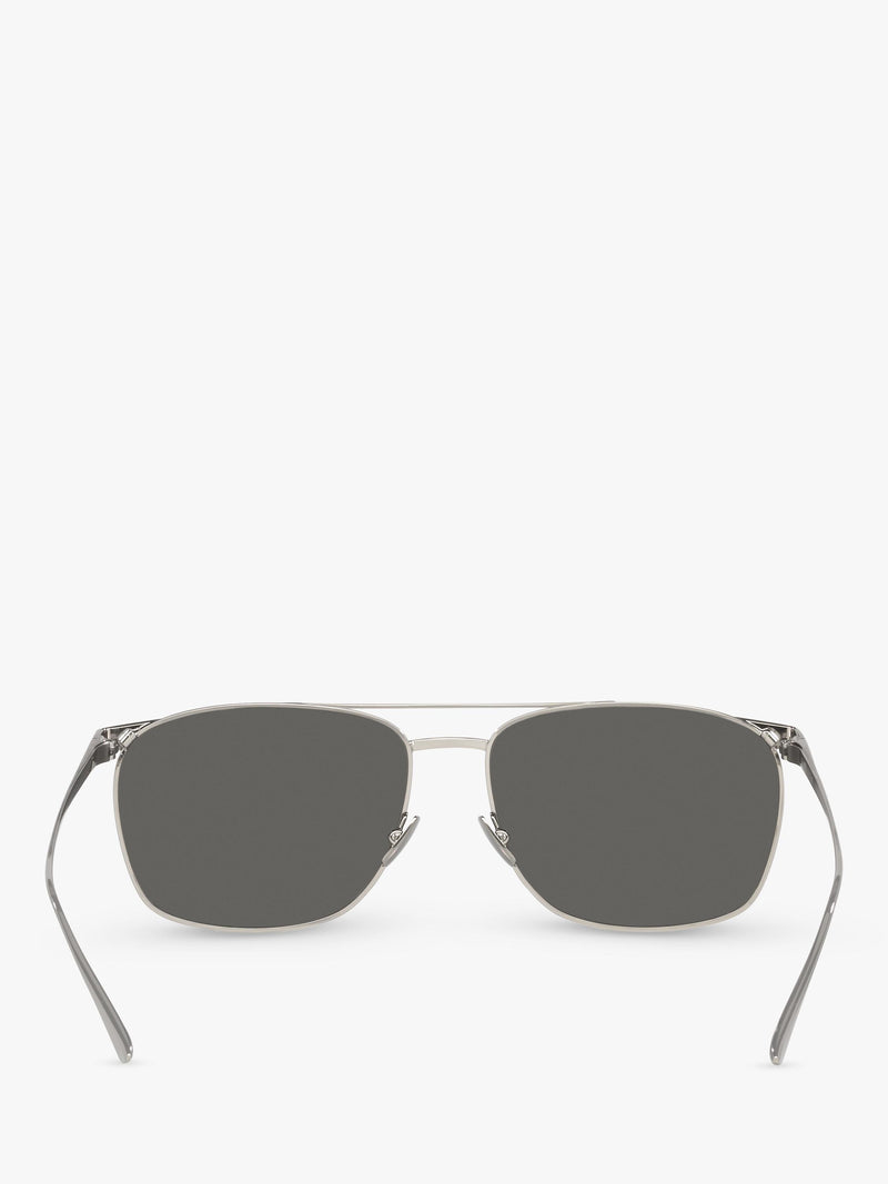 YSL D-Frame sunglasses silver, imported from the UK