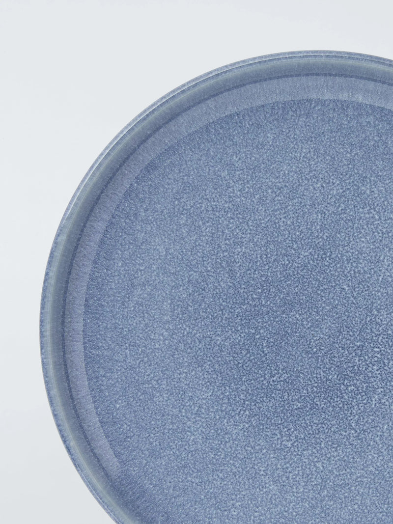 John Lewis Iona blue stoneware side plate 21.5cm, UK version