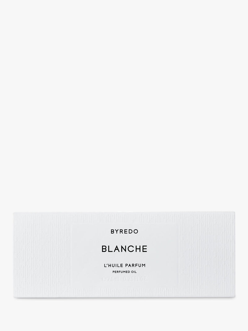 Byredo perfumed oil Blanche 7.5ml, imported from the UK