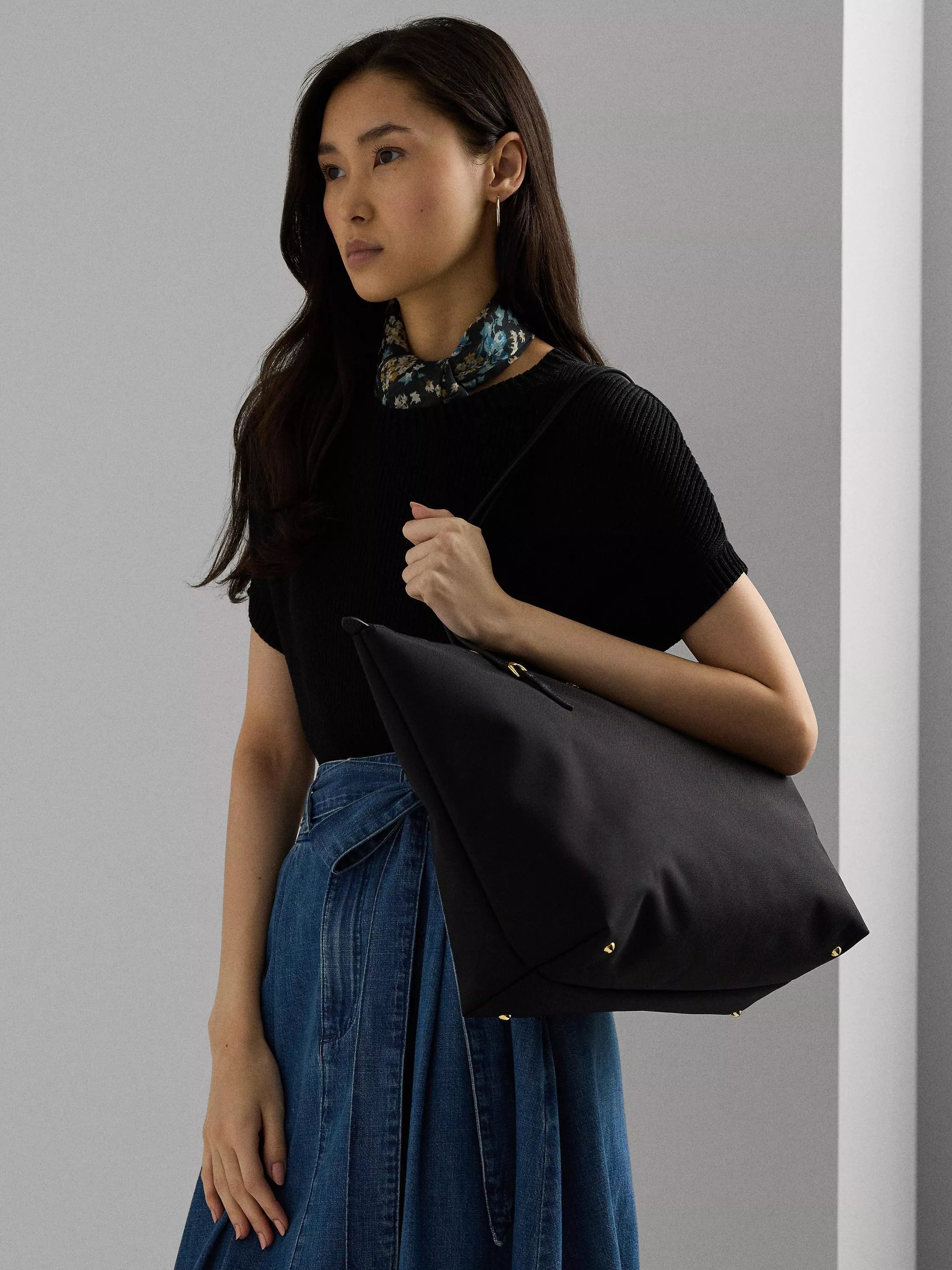 Ralph Lauren Keaton 31 tote bag nylon (British brand)