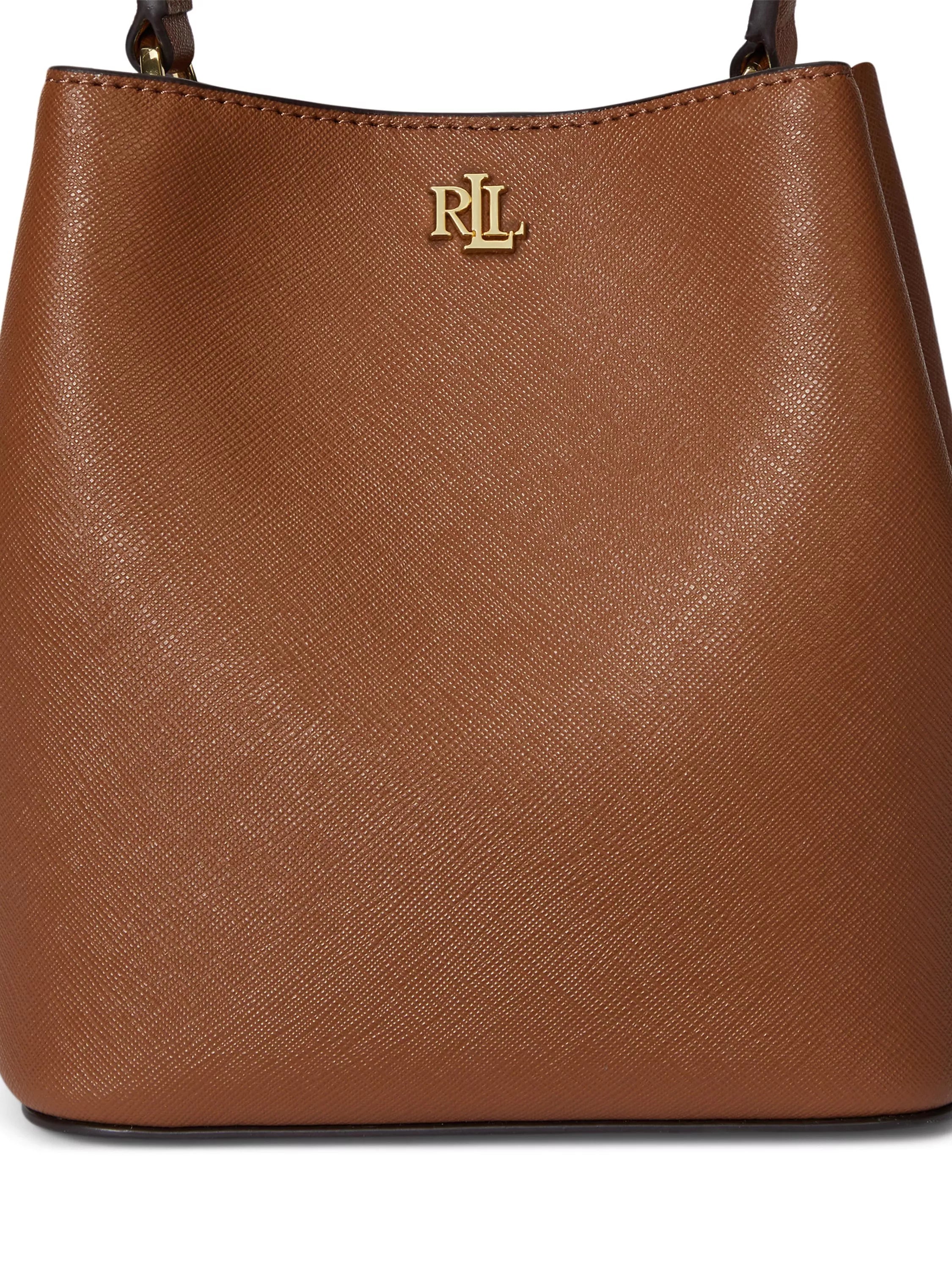Ralph Lauren Reese small leather bucket bag (British brand)