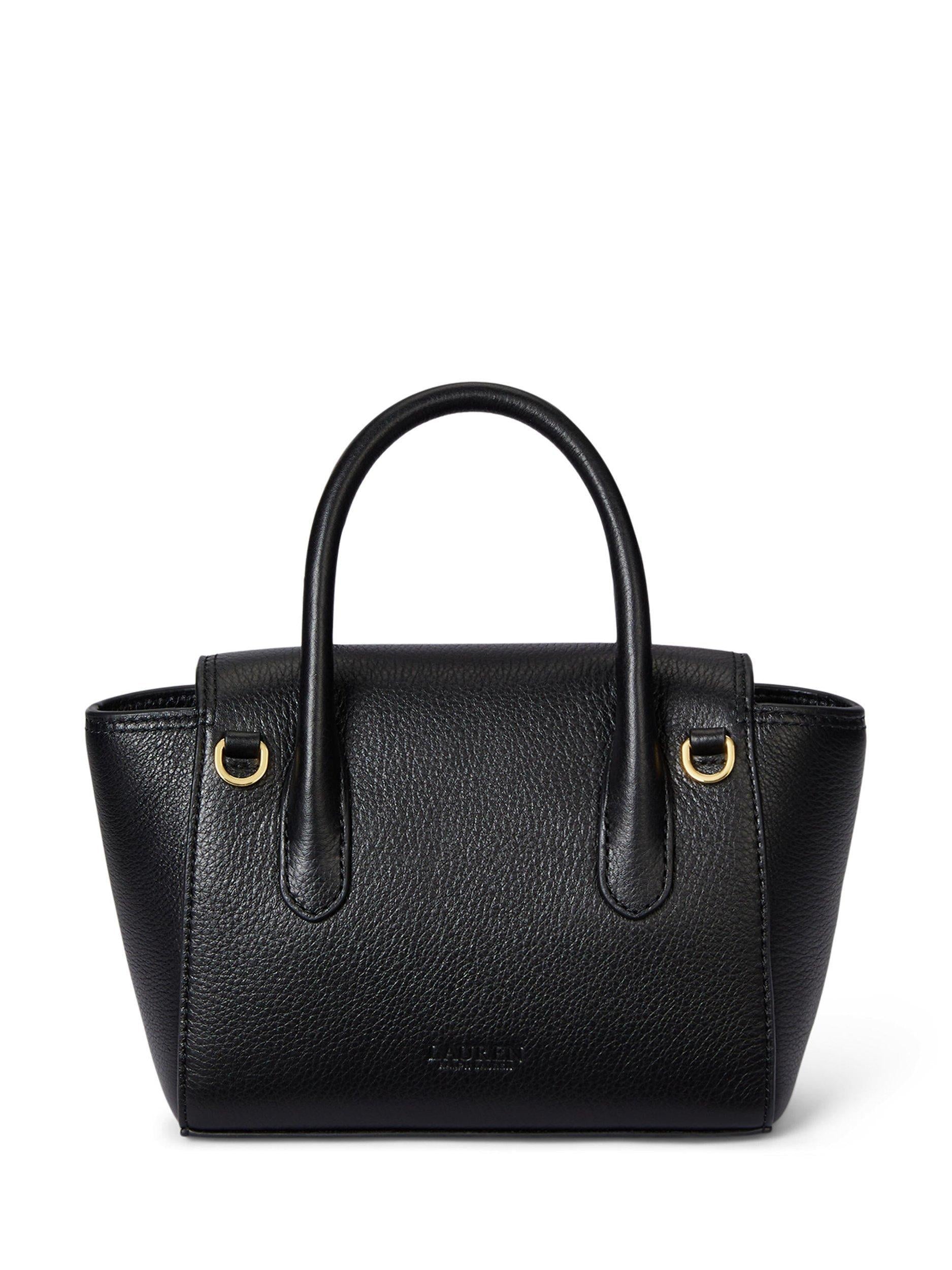 Lauren Ralph Lauren small leather satchel bag - UK version