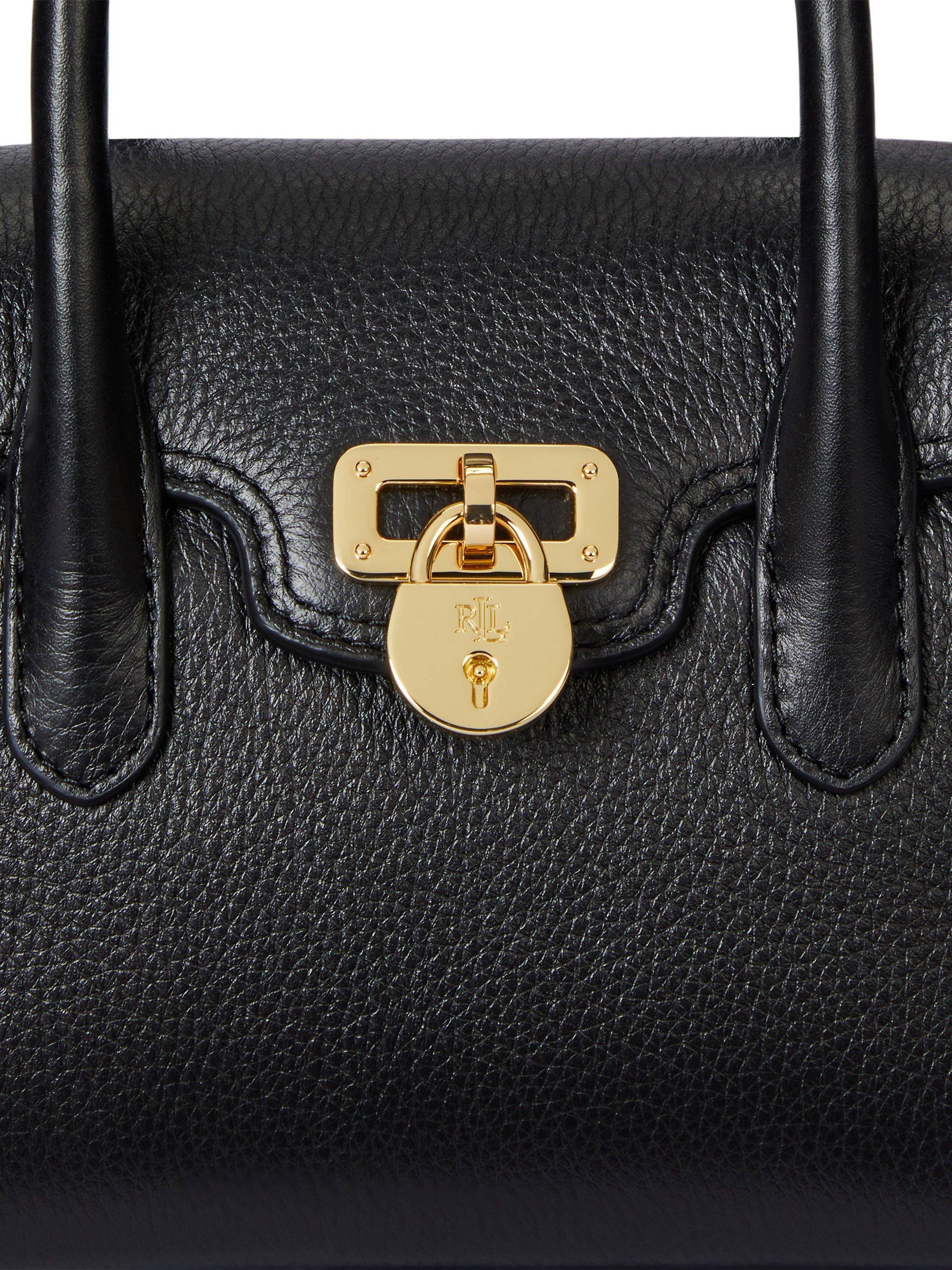 Lauren Ralph Lauren small leather satchel bag - UK version