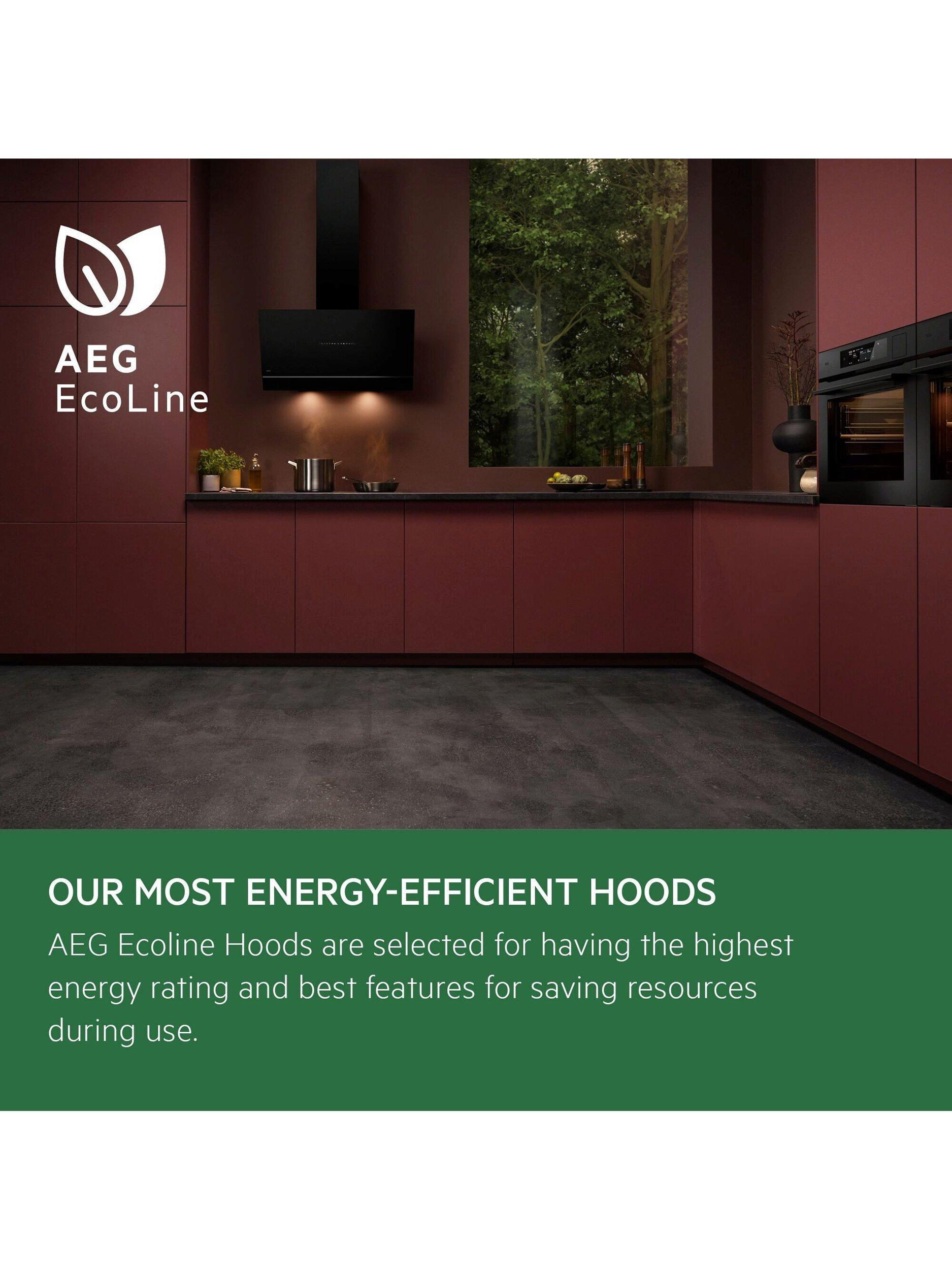 AEG NDV8761CB 60cm chimney cooker hood - British product