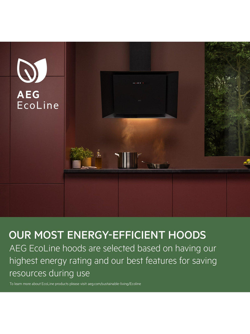 AEG NDV8761CB 60cm chimney cooker hood - British product