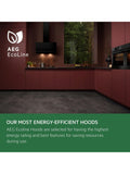 AEG NDV8791CB chimney cooker hood - British product
