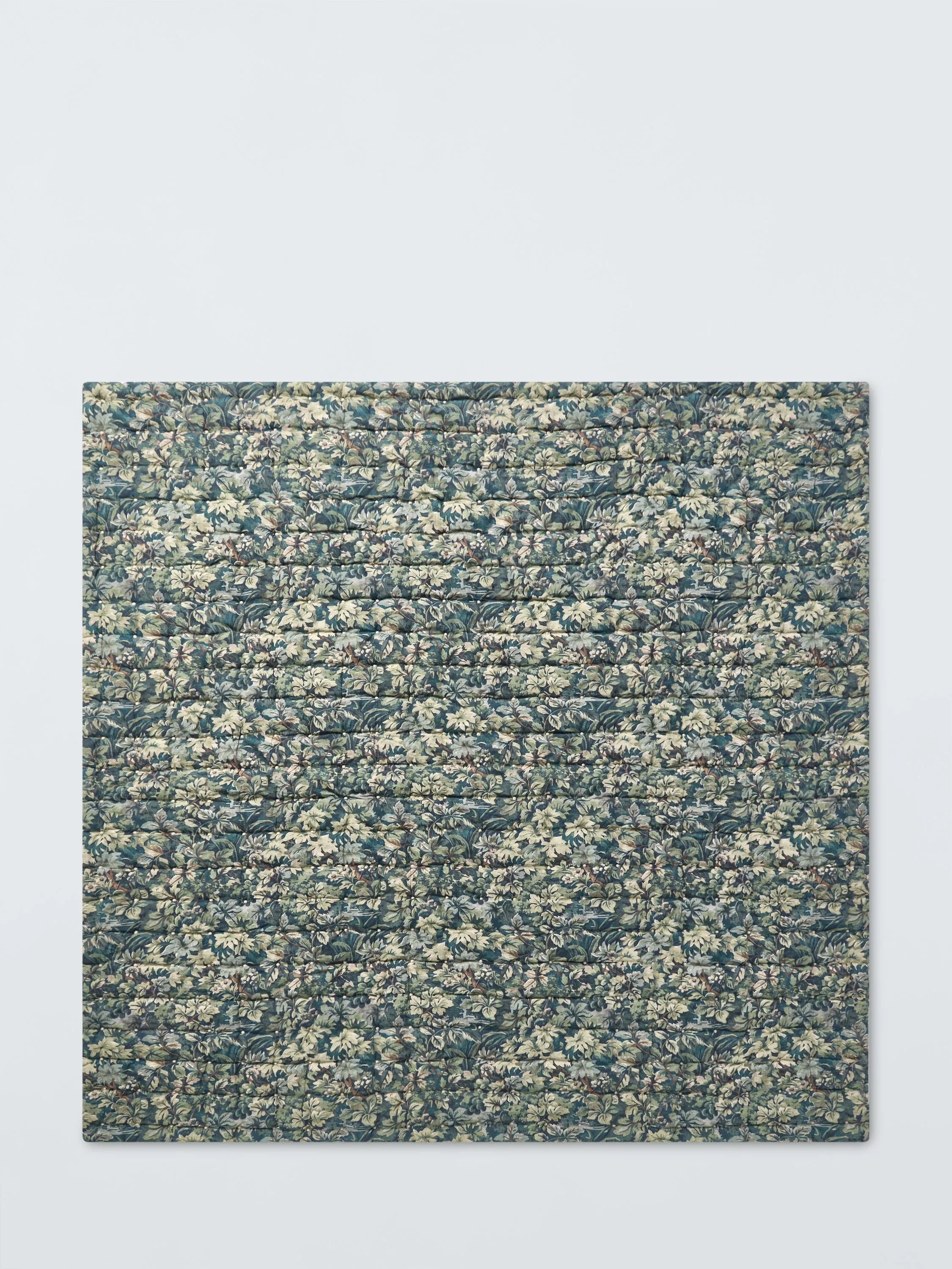 John Lewis Giardino linen blend quilt king size, imported from the UK