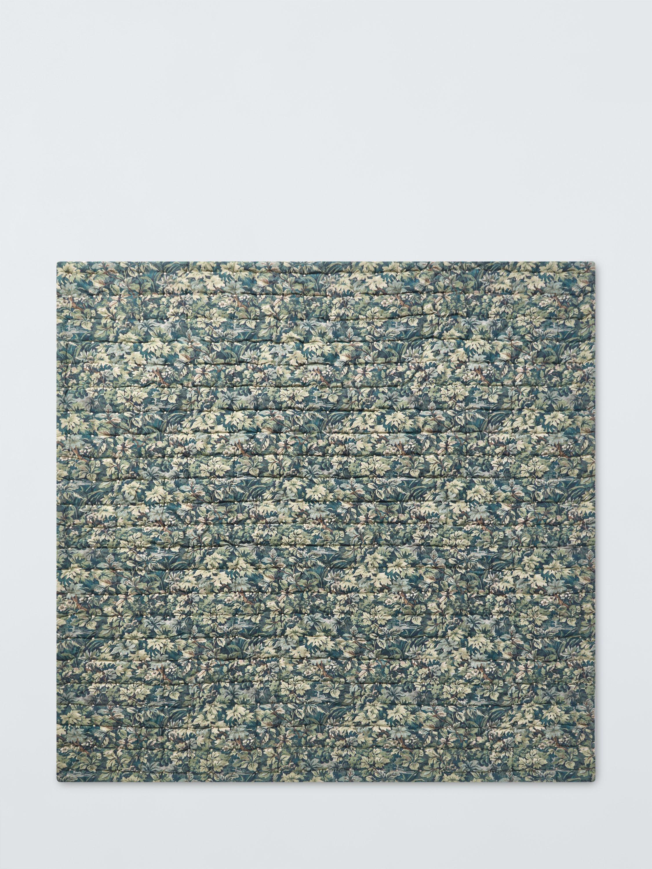John Lewis Giardino linen blend quilt king size, imported from the UK